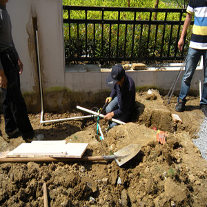 無錫別墅園林設計施工現場