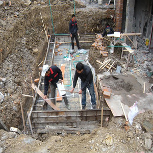 無錫別墅園林施工現場